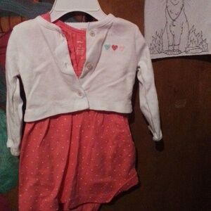 Baby girl onesie dress